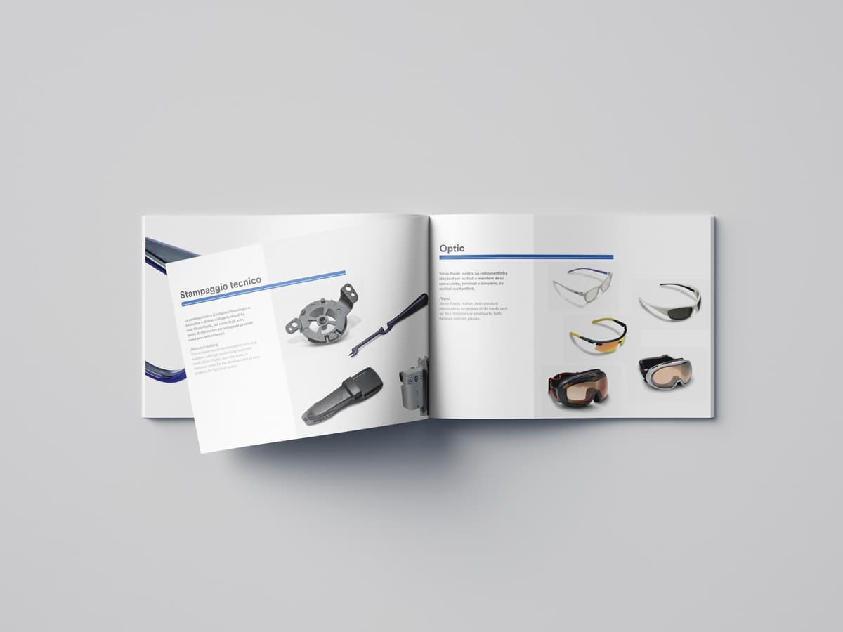 Brochure Silcon Plastic- MQD miquadra Design